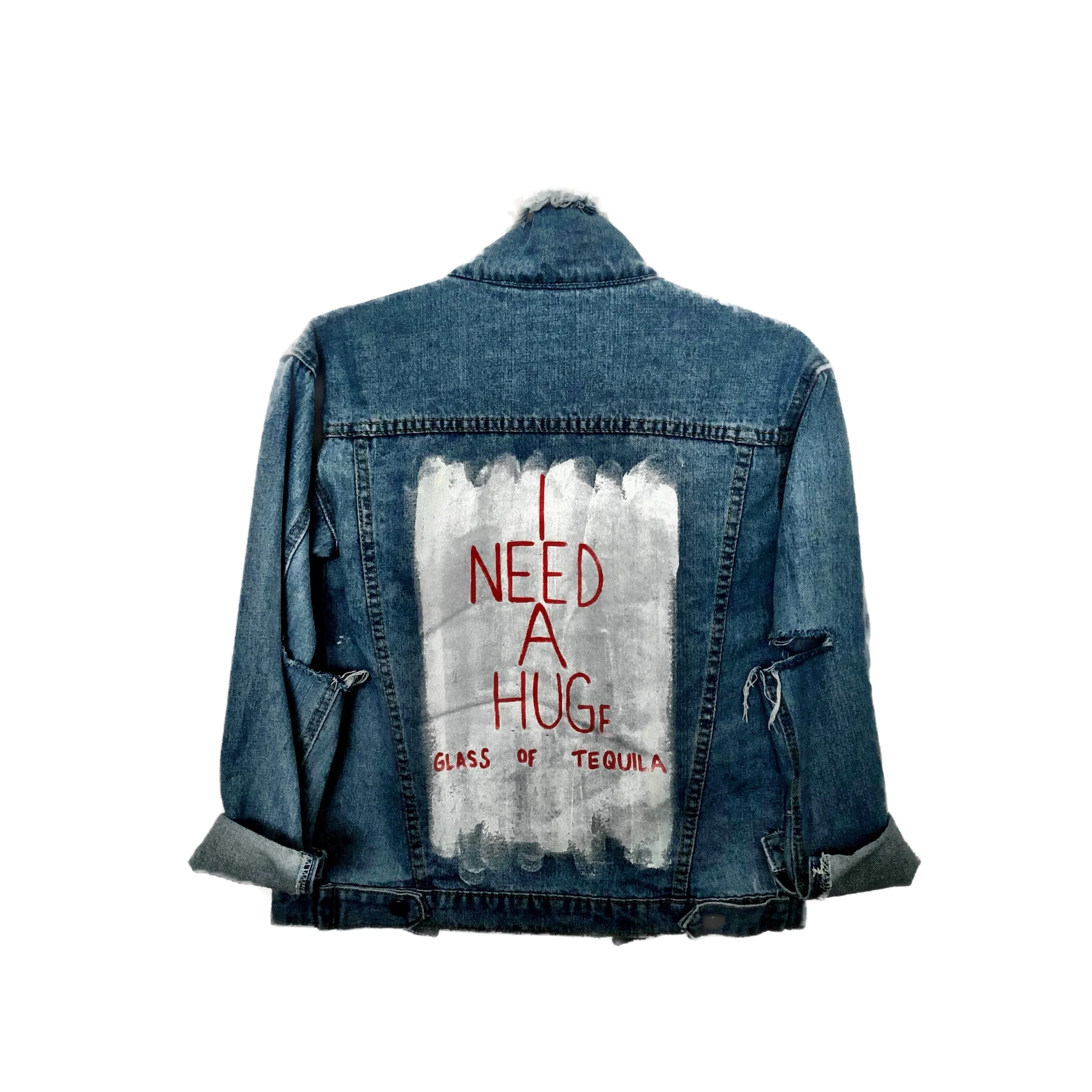 'HUGS' DENIM JACKET