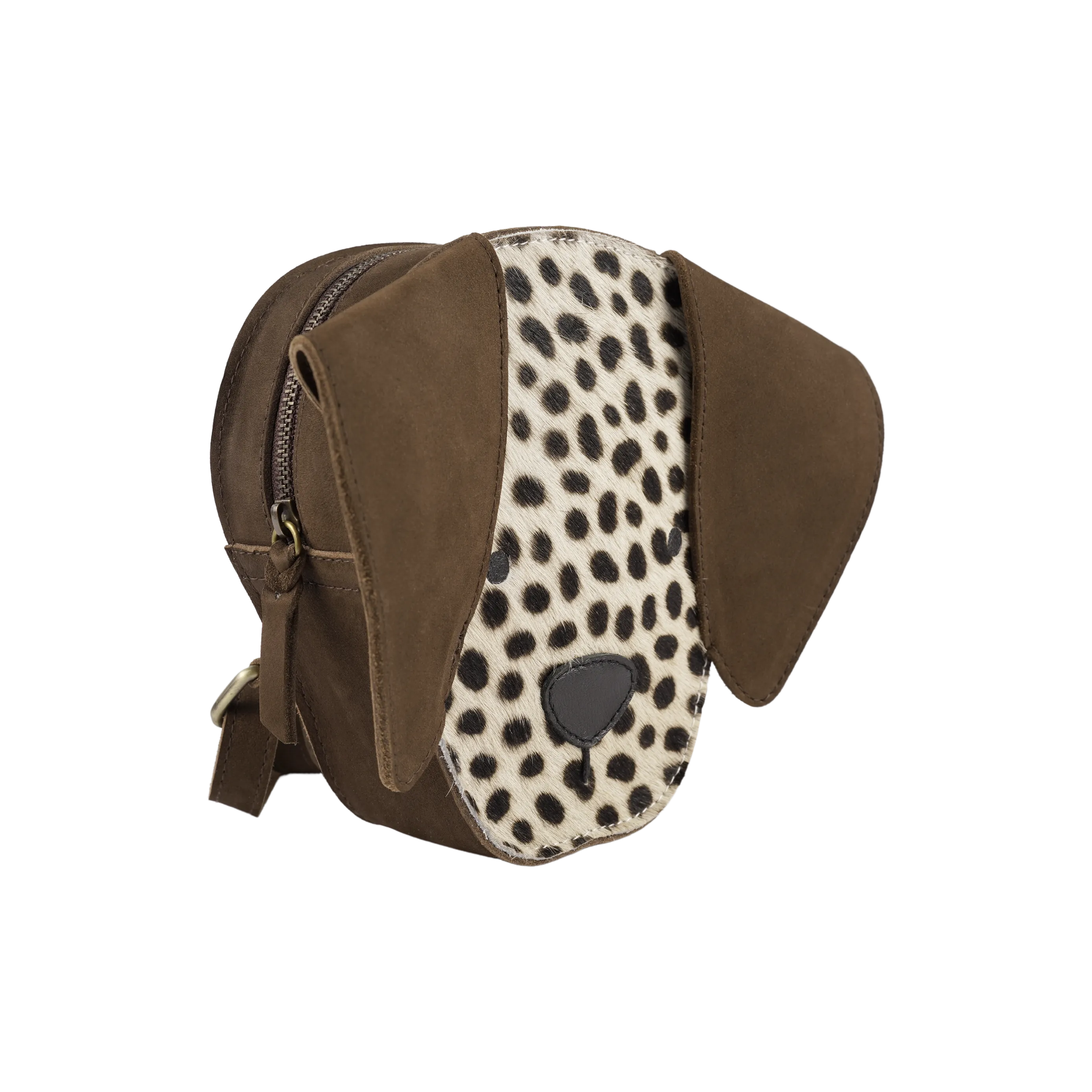 Kapi Exclusive Backpack | Dalmatian | Black Spotted Cow Hair