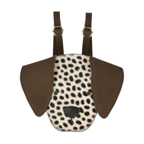 Kapi Exclusive Backpack | Dalmatian | Black Spotted Cow Hair