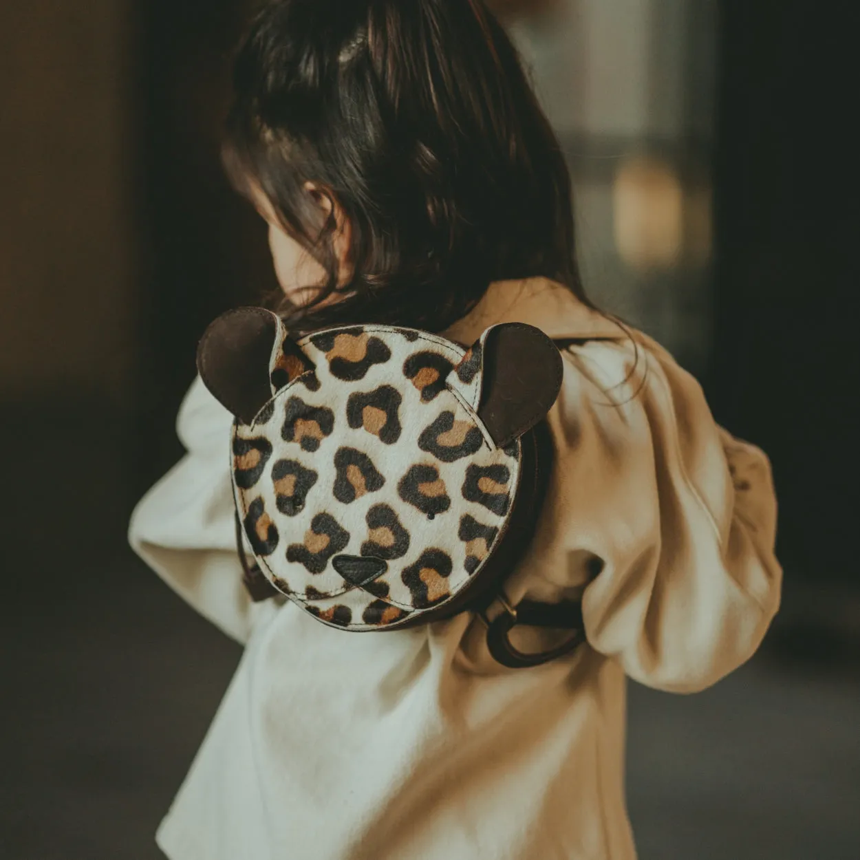 Kapi Exclusive Backpack | Jaguar | Jaguar Spotted Cow Hair