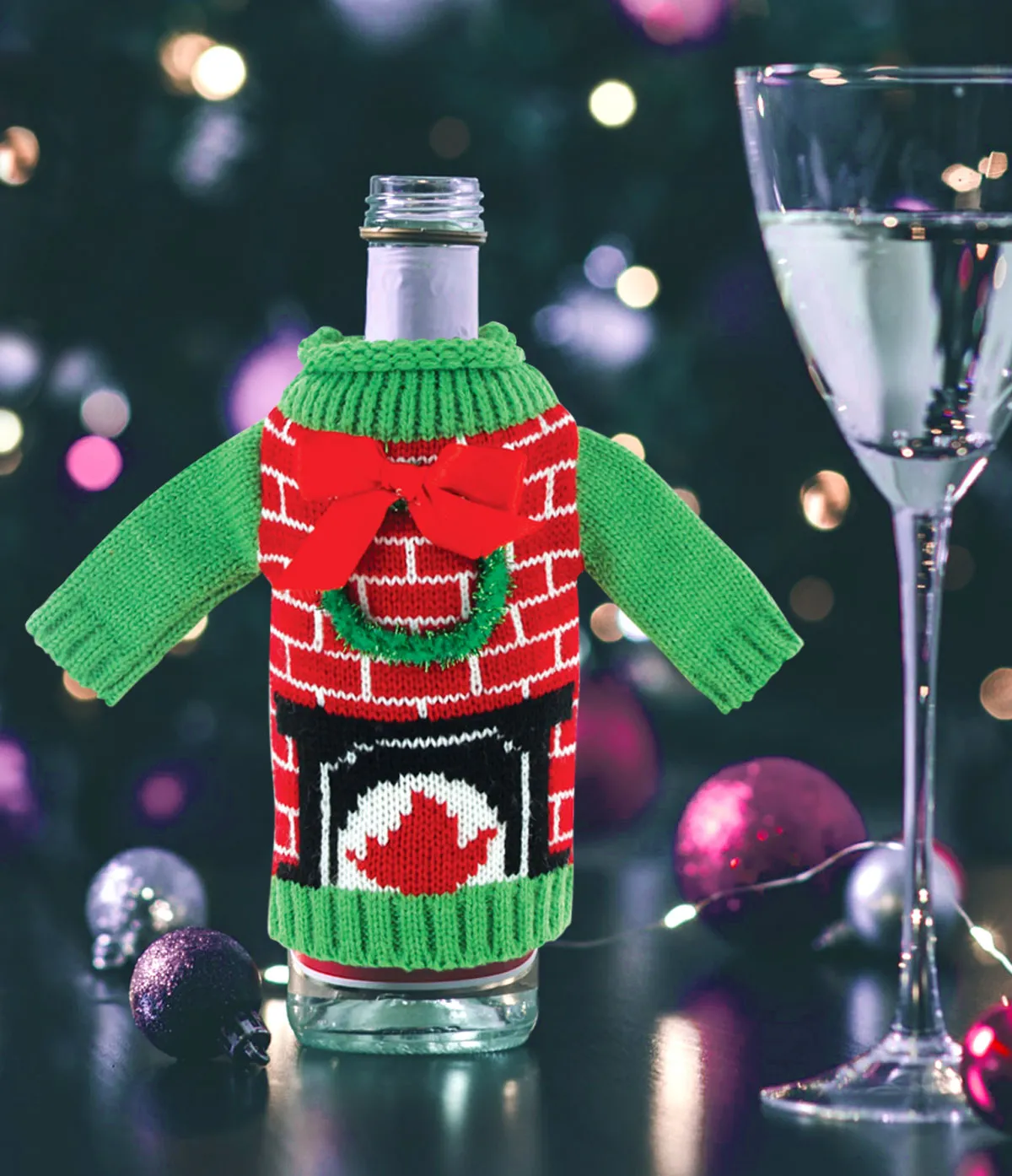 Knitted bottle sweaters