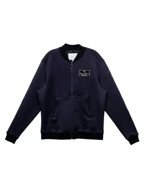 Konus Men's Scuba Bomber Jacket in Navy