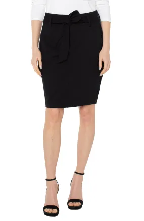 Liverpool Chloe Pencil Skirt (Black)