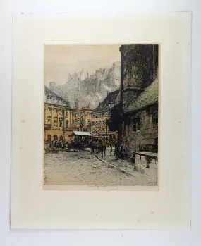 Luigi Kasimir Heidelberg Etching