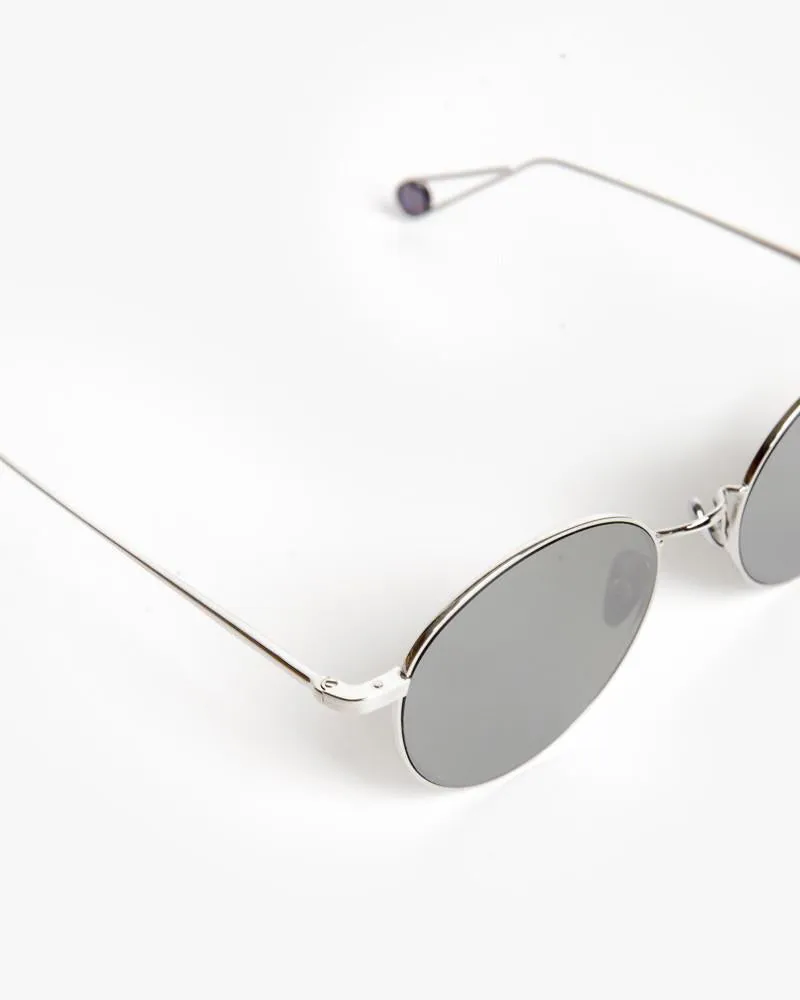 Madeline Sunglasses in White Gold