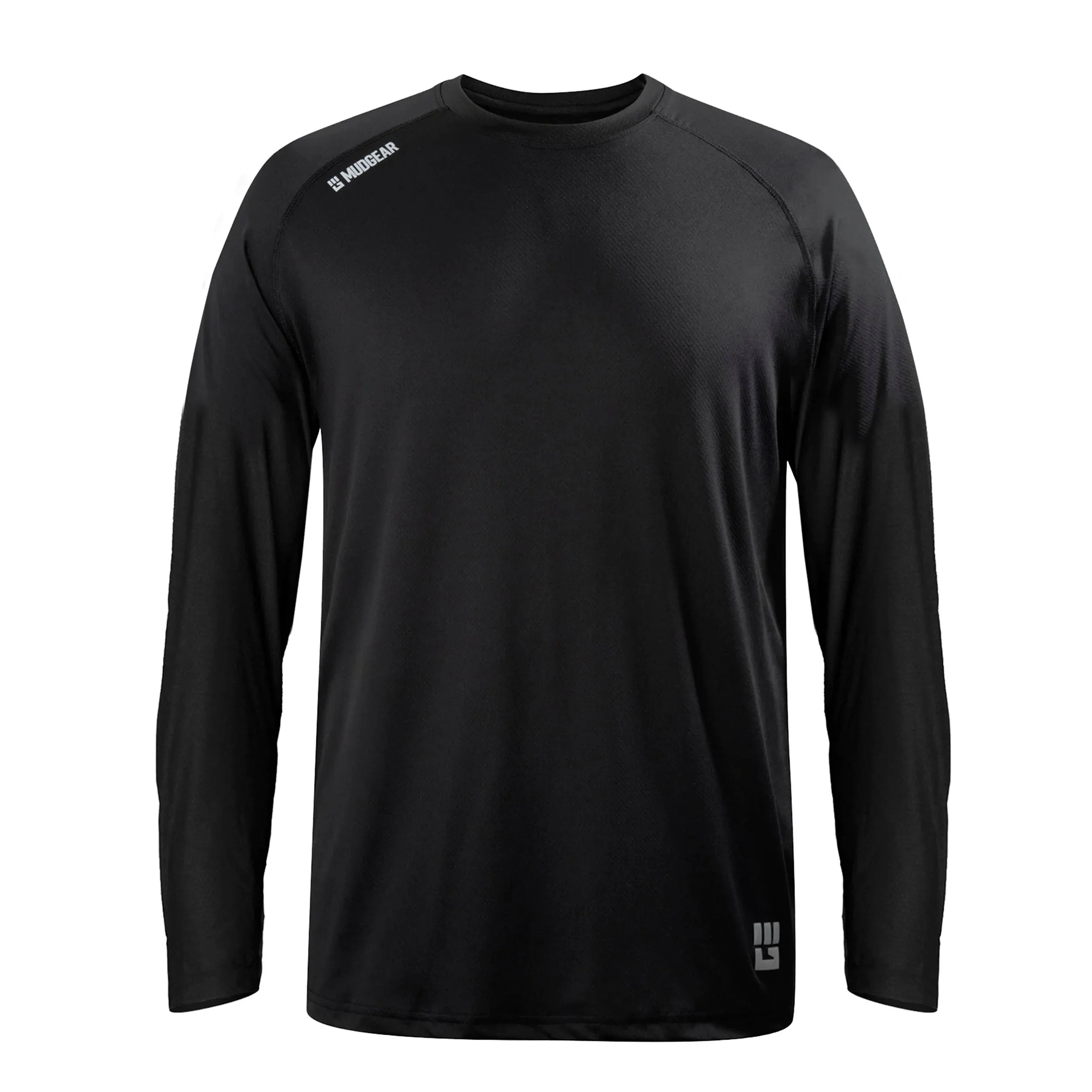 Men's Loose Fit Performance Shirt VX - Long Sleeve (Black)