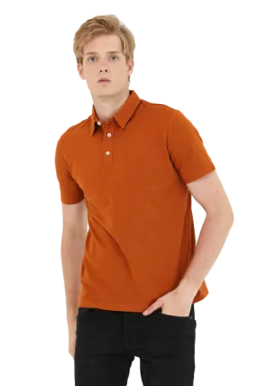 Men's Polo Moisture Wicking 3-button T-Shirts