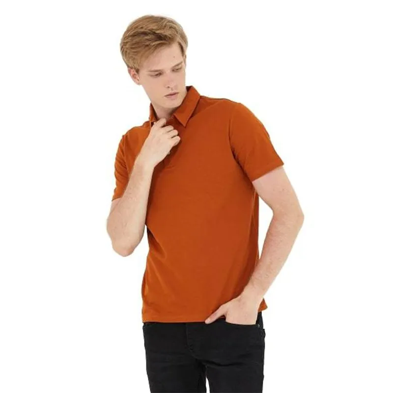 Men's Polo Moisture Wicking 3-button T-Shirts