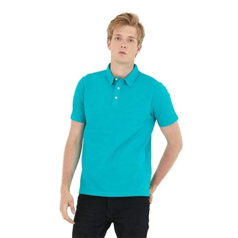 Men's Polo Moisture Wicking 3-button T-Shirts