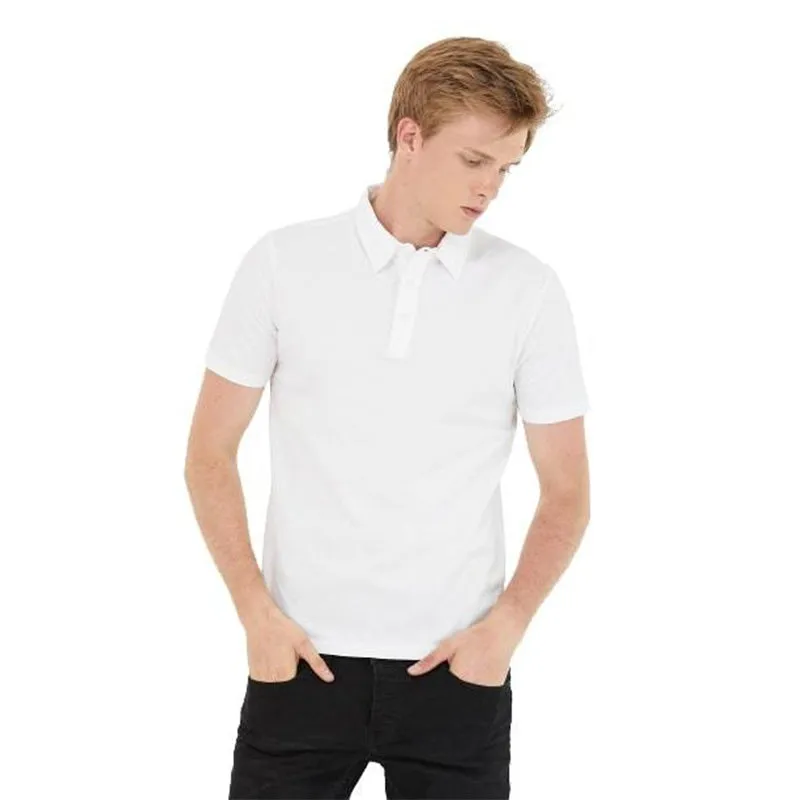 Men's Polo Moisture Wicking 3-button T-Shirts