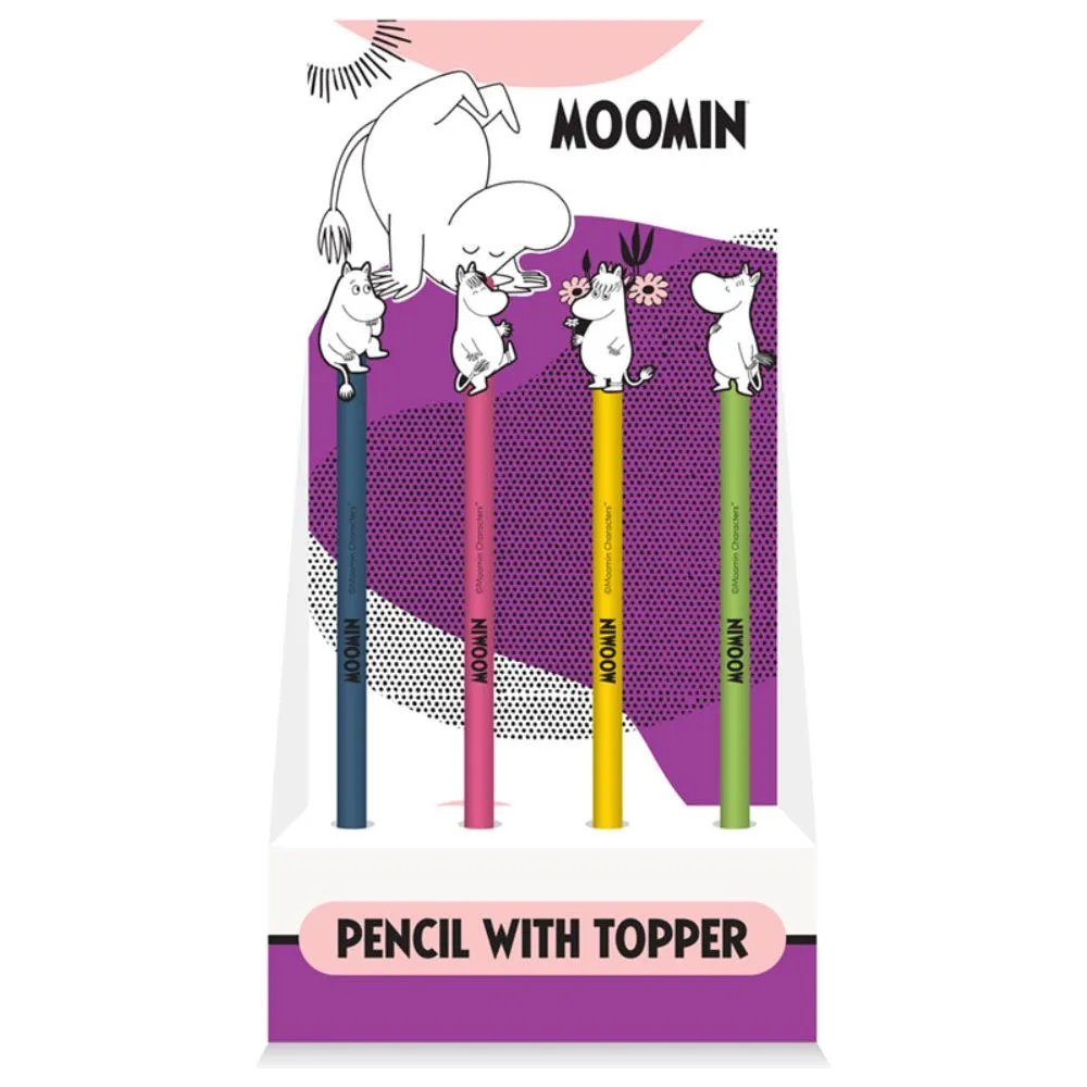 Moomin Pencil with PVC Topper - Puckator