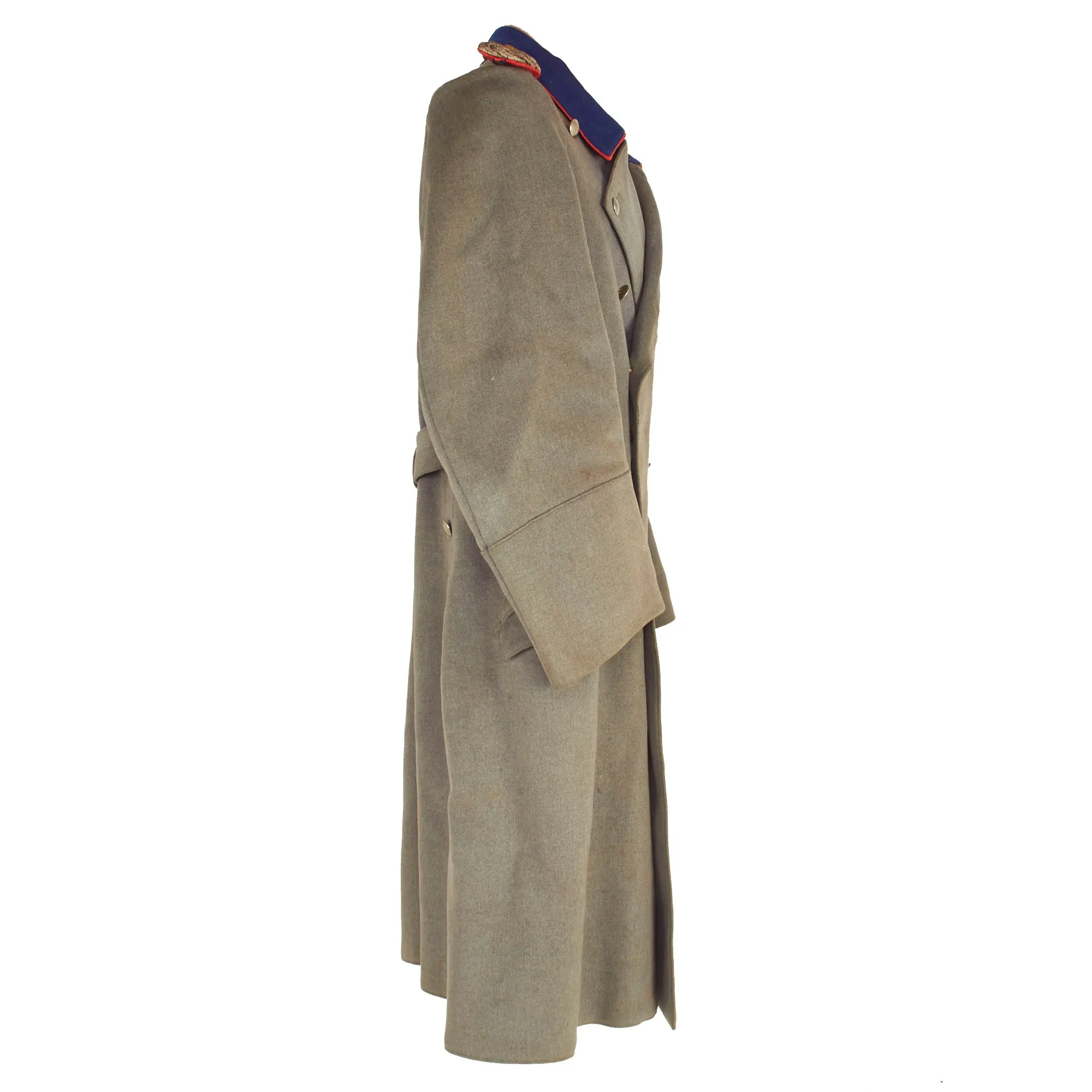 Original Imperial German WWI 17th Royal Bavarian Infantry Colonel’s Feldgrau M-1915 Greatcoat