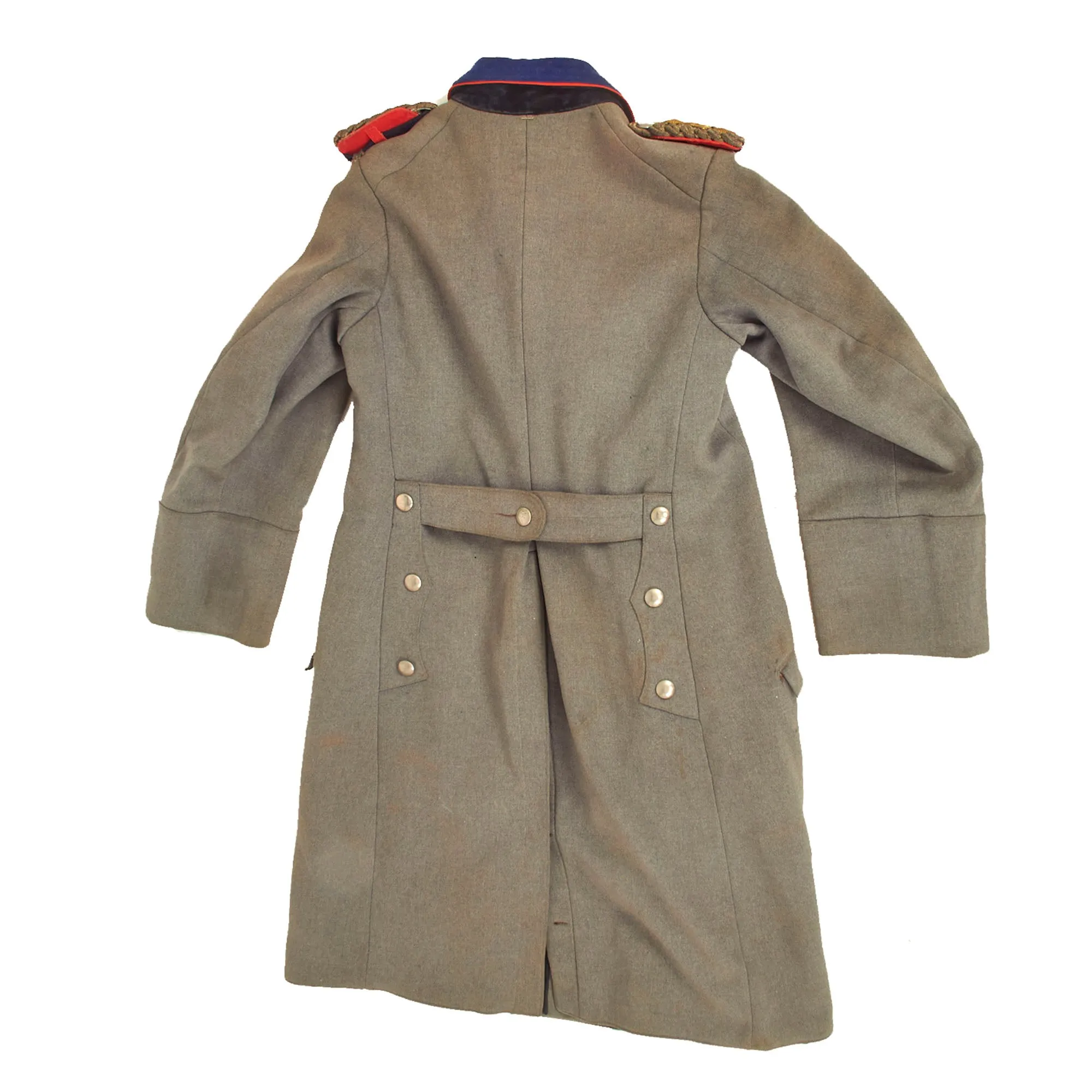 Original Imperial German WWI 17th Royal Bavarian Infantry Colonel’s Feldgrau M-1915 Greatcoat