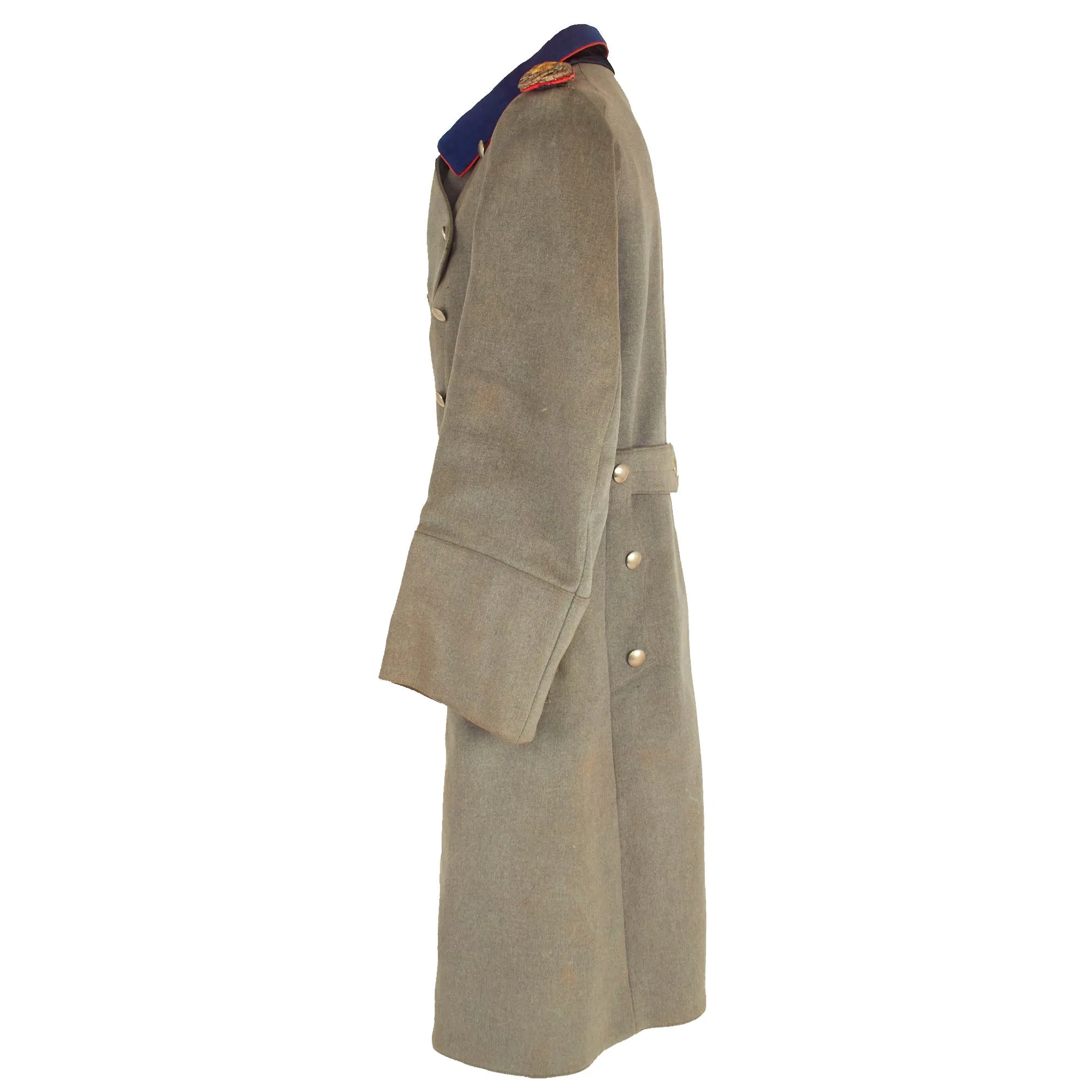 Original Imperial German WWI 17th Royal Bavarian Infantry Colonel’s Feldgrau M-1915 Greatcoat