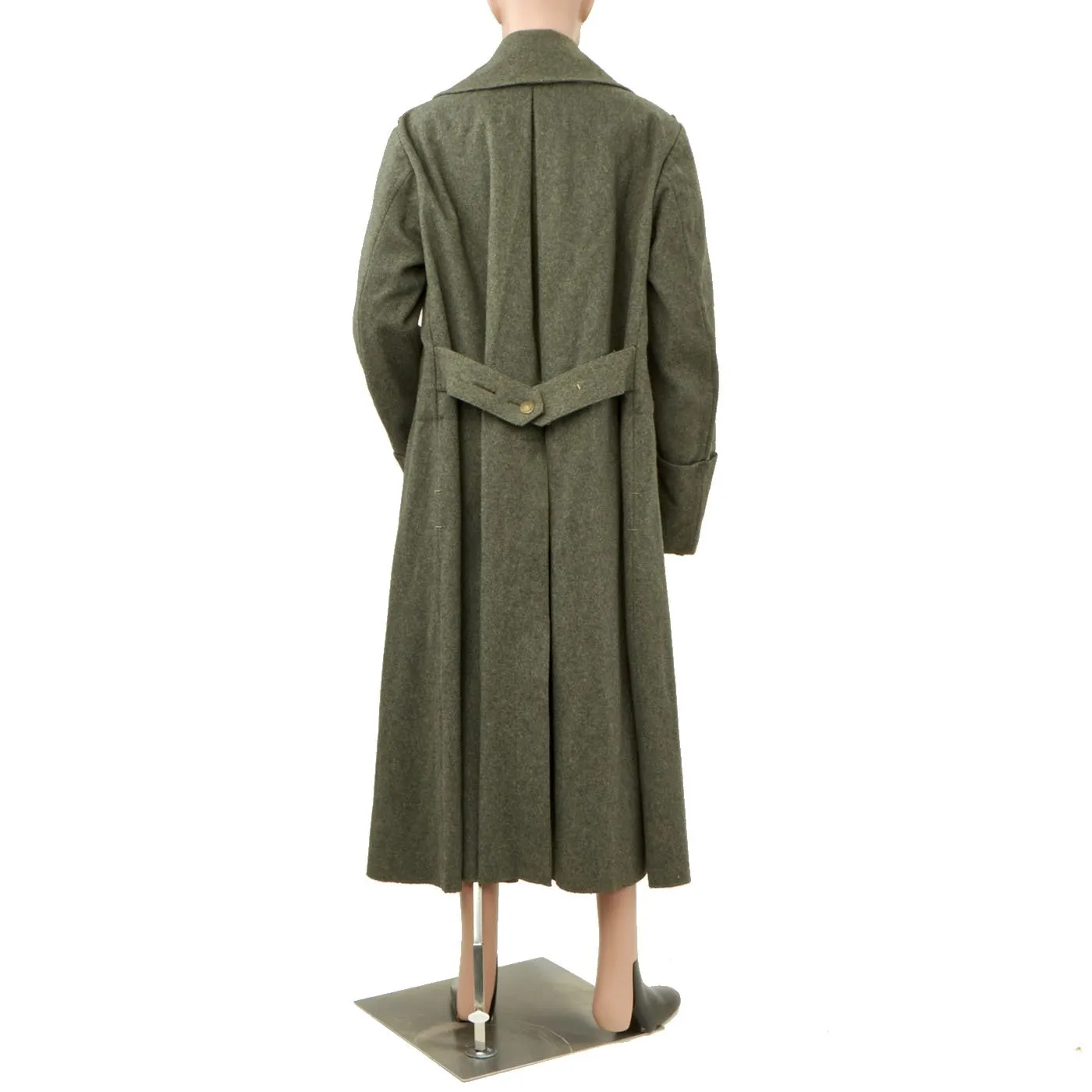 Original Imperial German WWI Rare Unissued Feldgrau M-1915 Bavarian Greatcoat - 1916 Dated