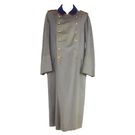 Original Imperial German WWI Royal Bavarian Artillery Lieutenant Feldgrau M-1915 Greatcoat