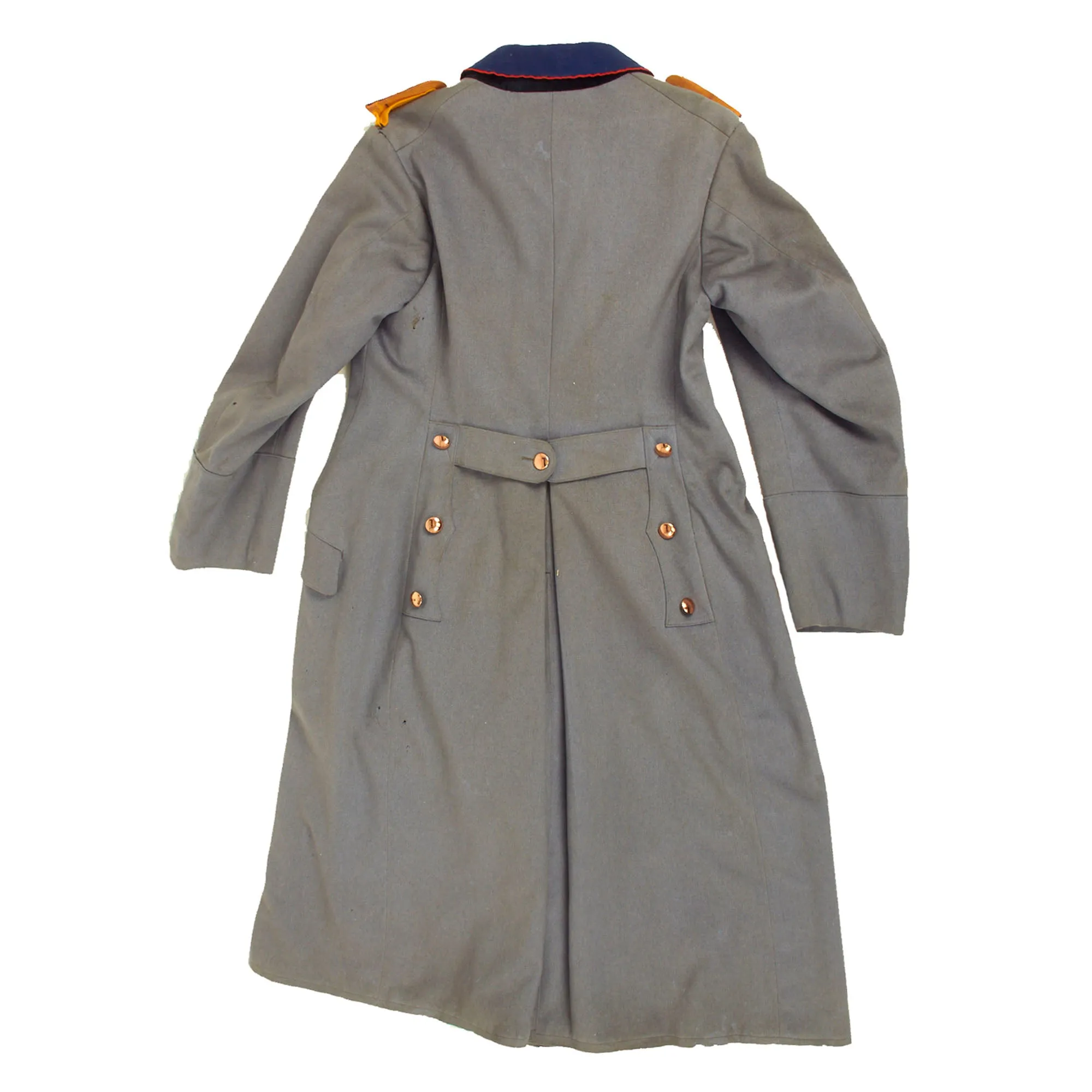 Original Imperial German WWI Royal Bavarian Artillery Lieutenant Feldgrau M-1915 Greatcoat