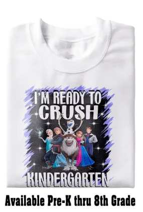 Ready To Crush Frozen Back To School Tee (Preschool - 5th)