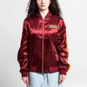 Retro Red Dragon Bomber Jacket