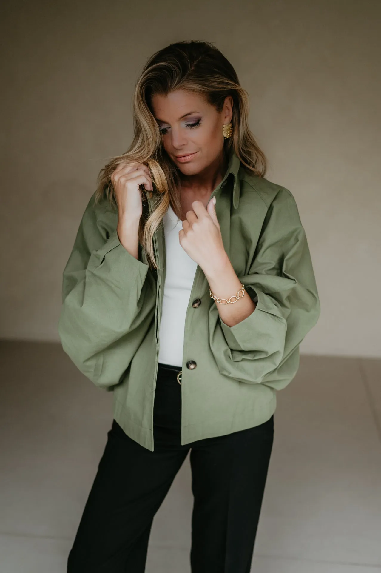 Ricetta jacket I Khaki