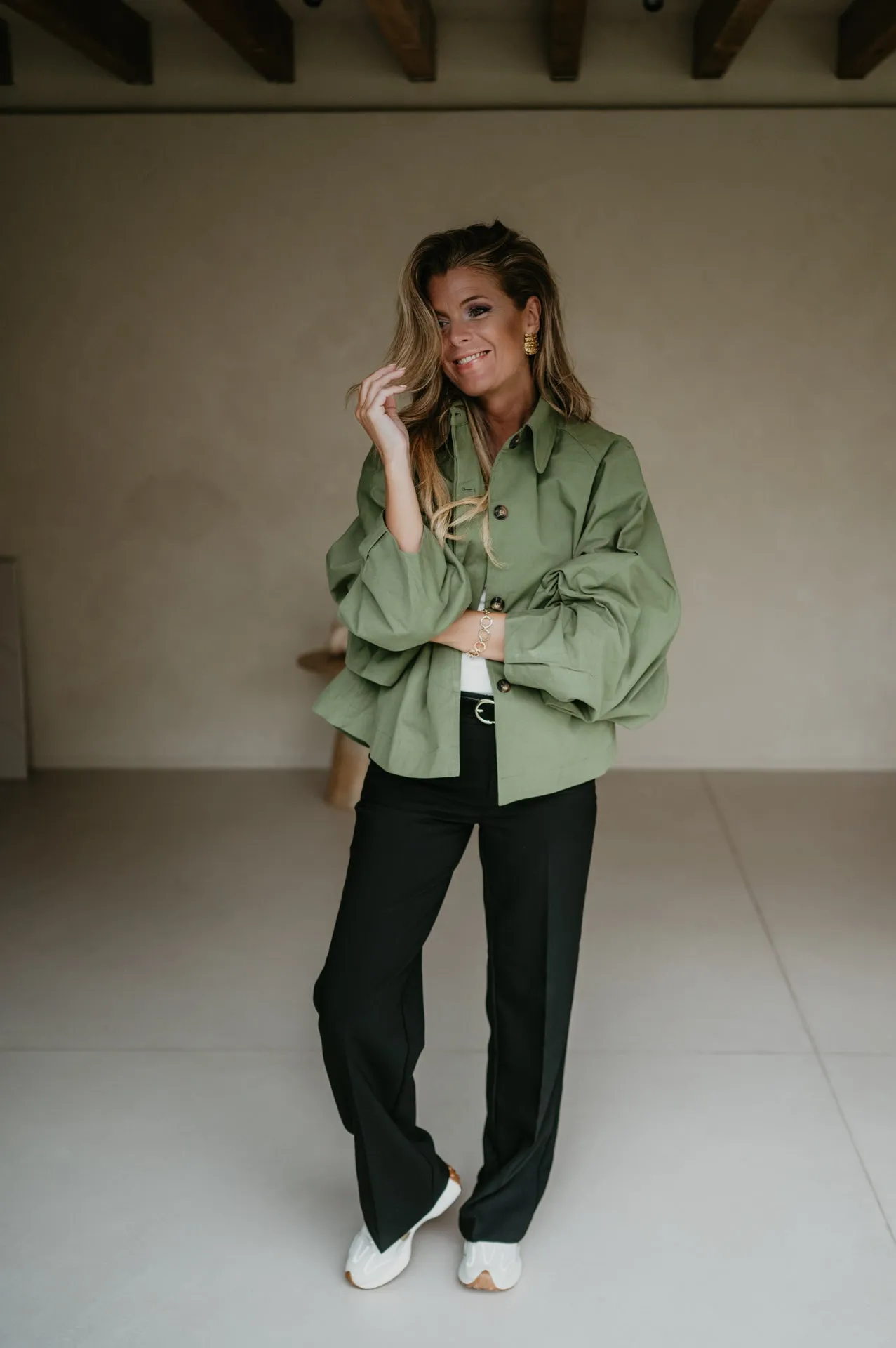 Ricetta jacket I Khaki