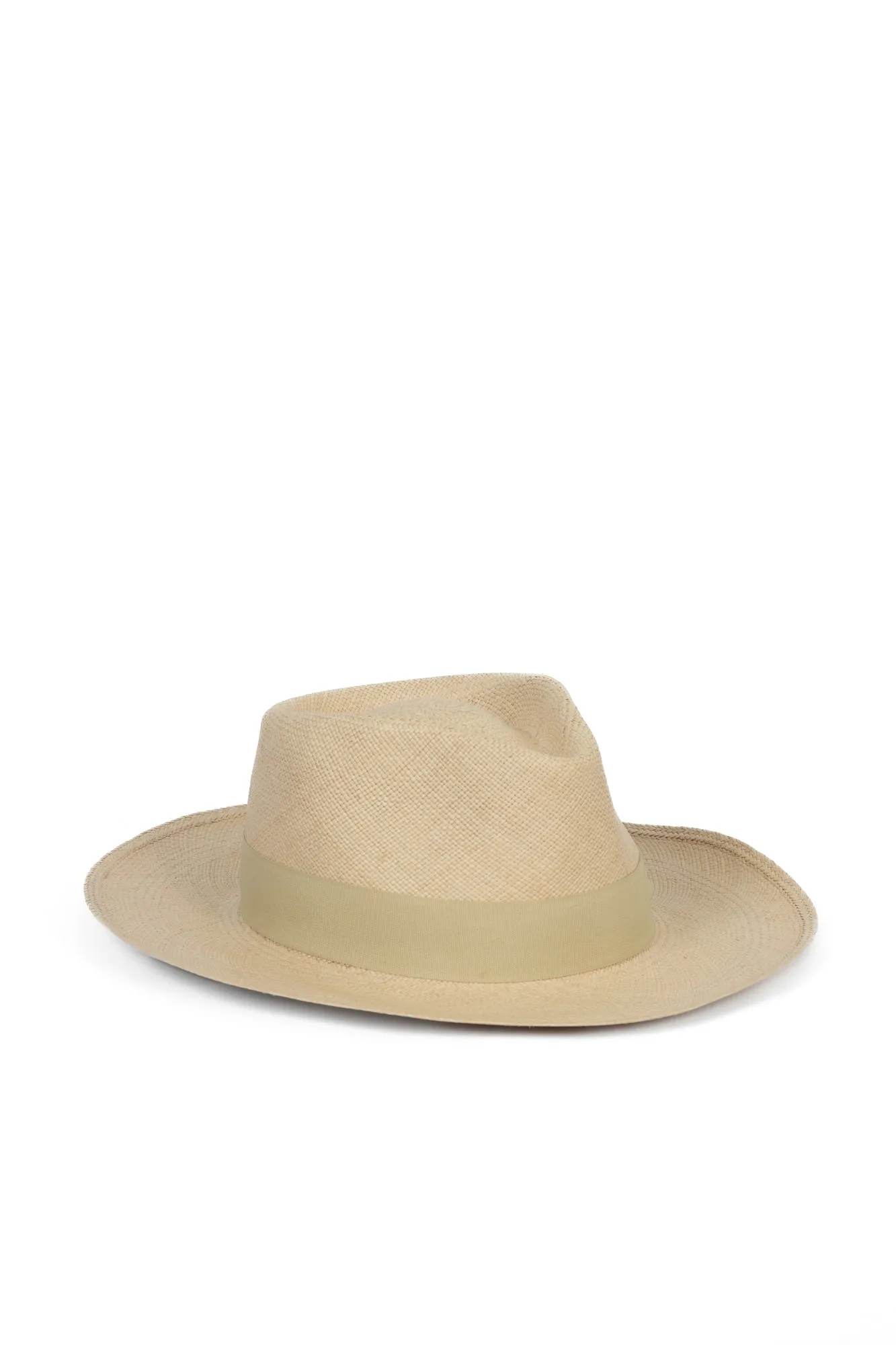 Rosy Woven Panama Hat