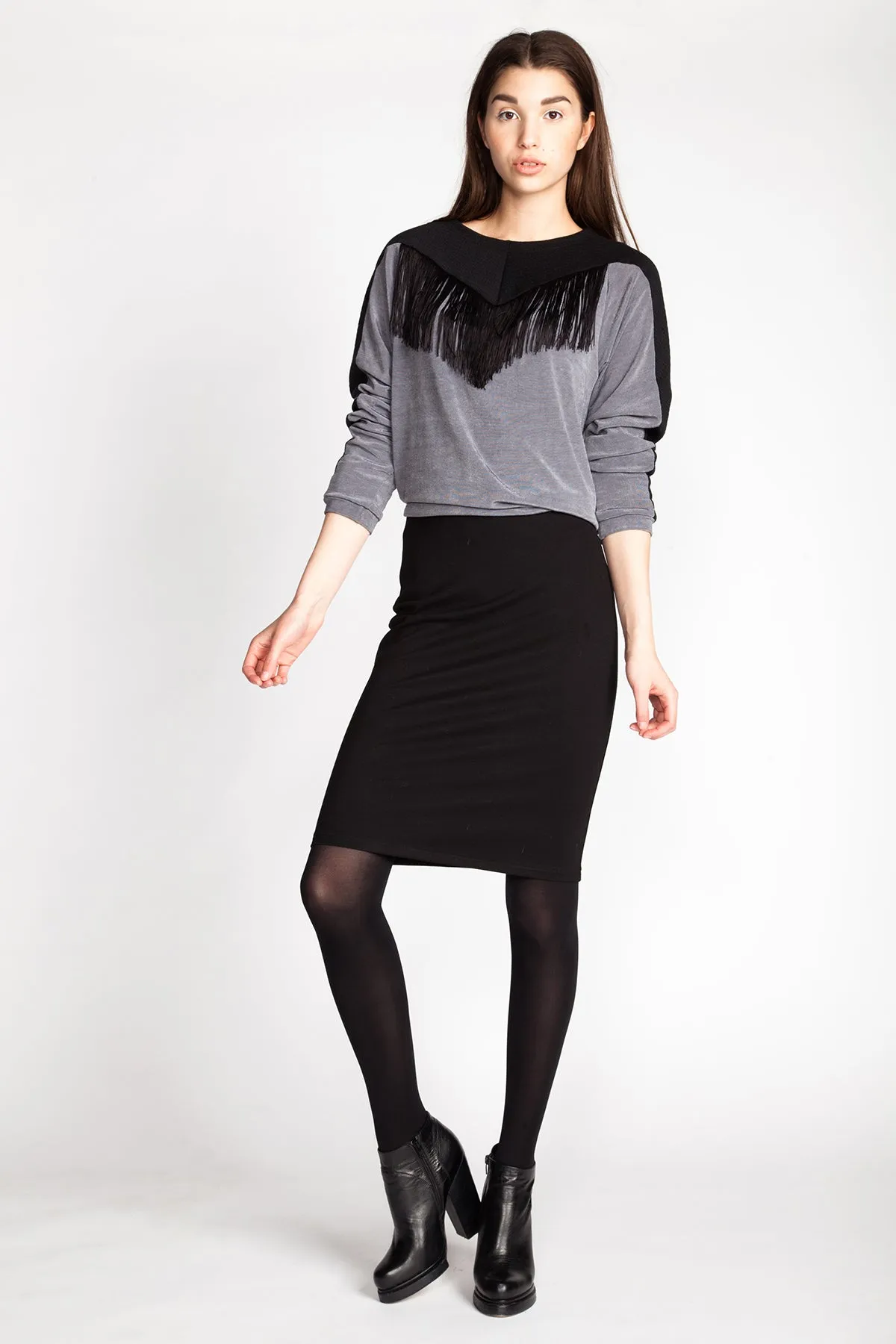 Shadi pencil skirt