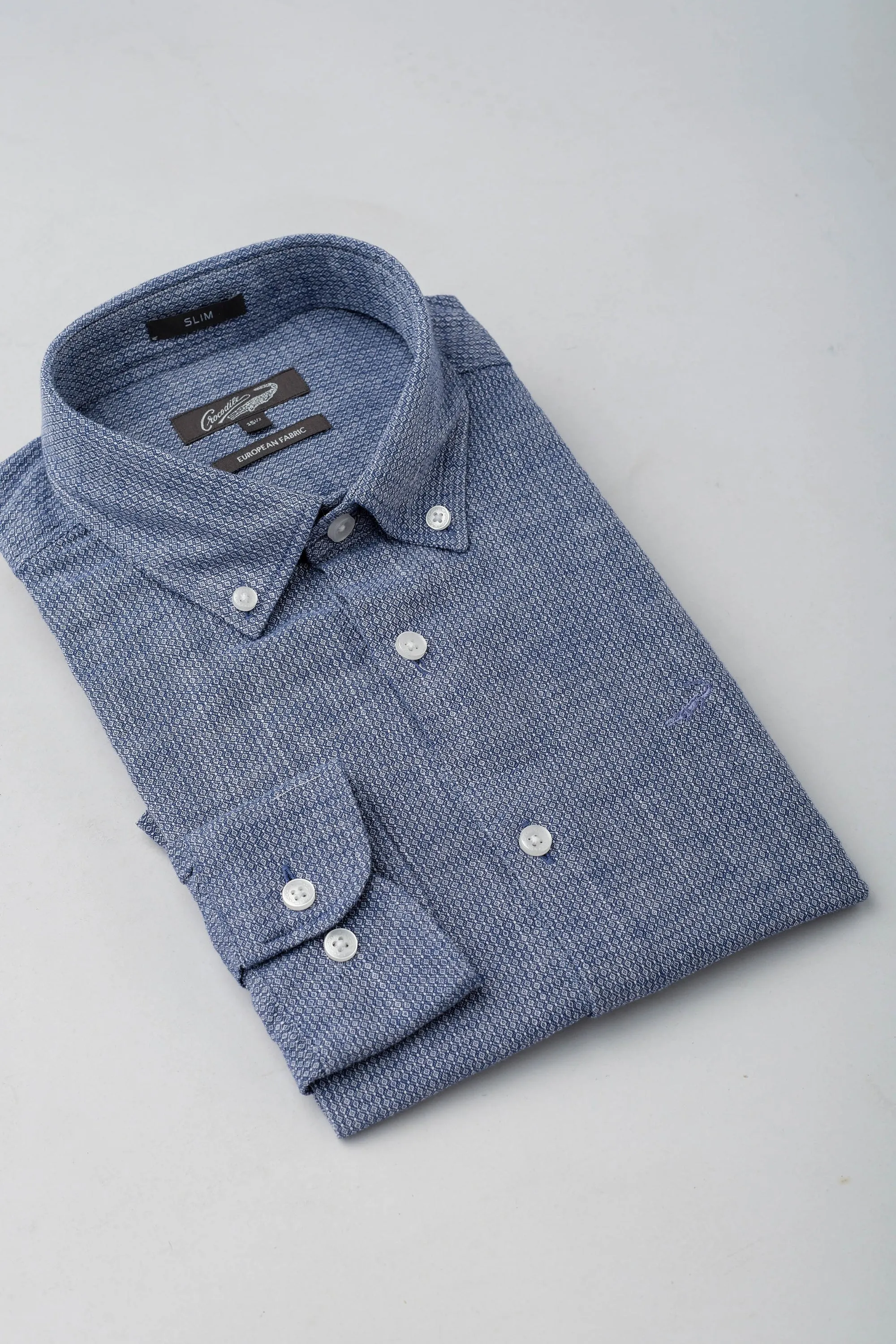 Slim Fit-Casual Shirts-Merlin