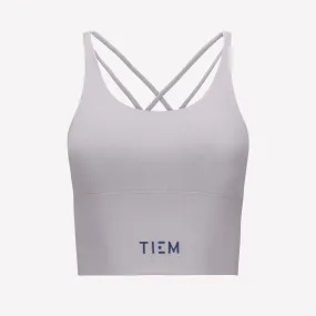 Sports Bra - Gray/Navy