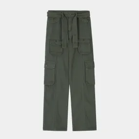 Structured Olive | Tactical Cargo Trousers