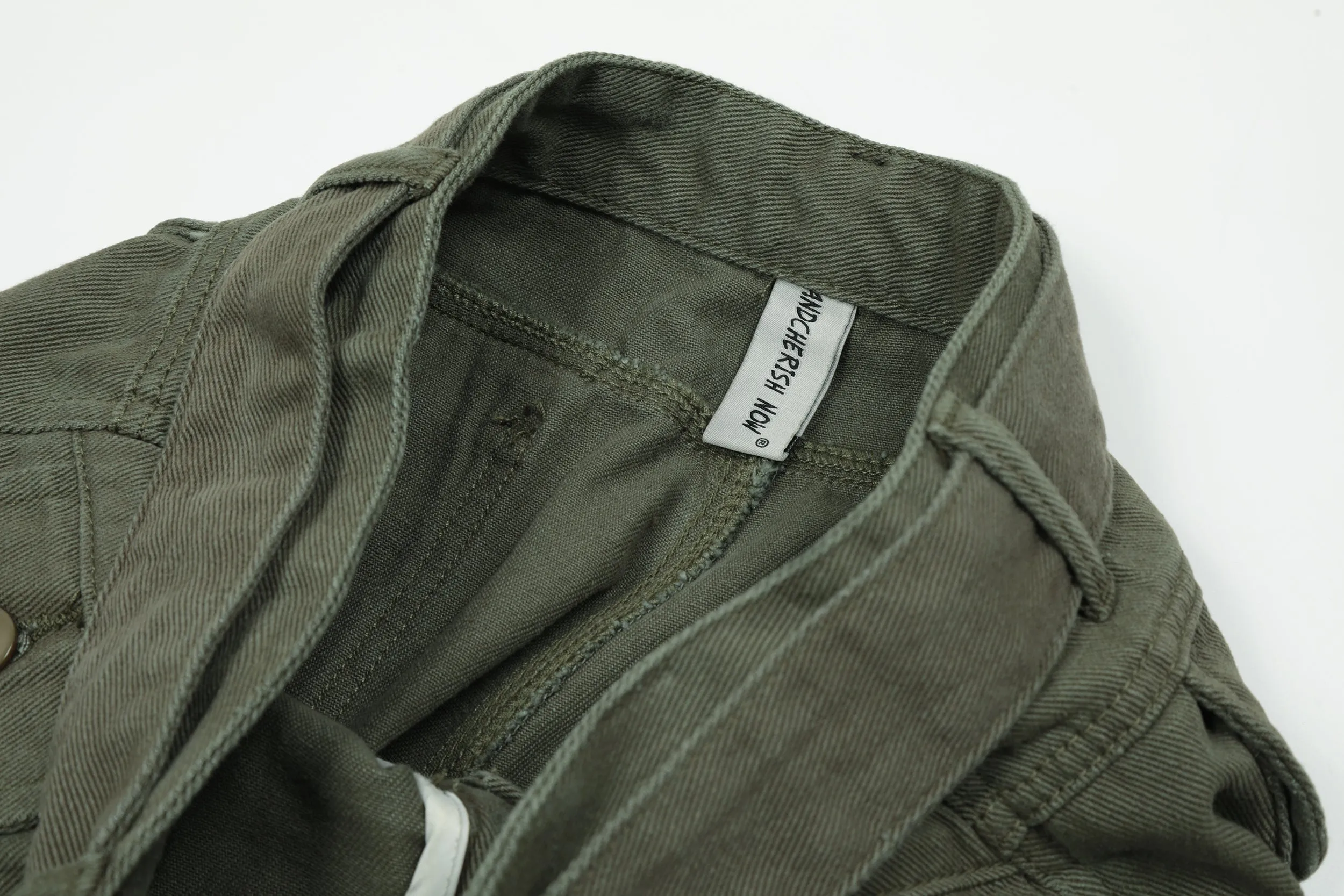 Structured Olive | Tactical Cargo Trousers