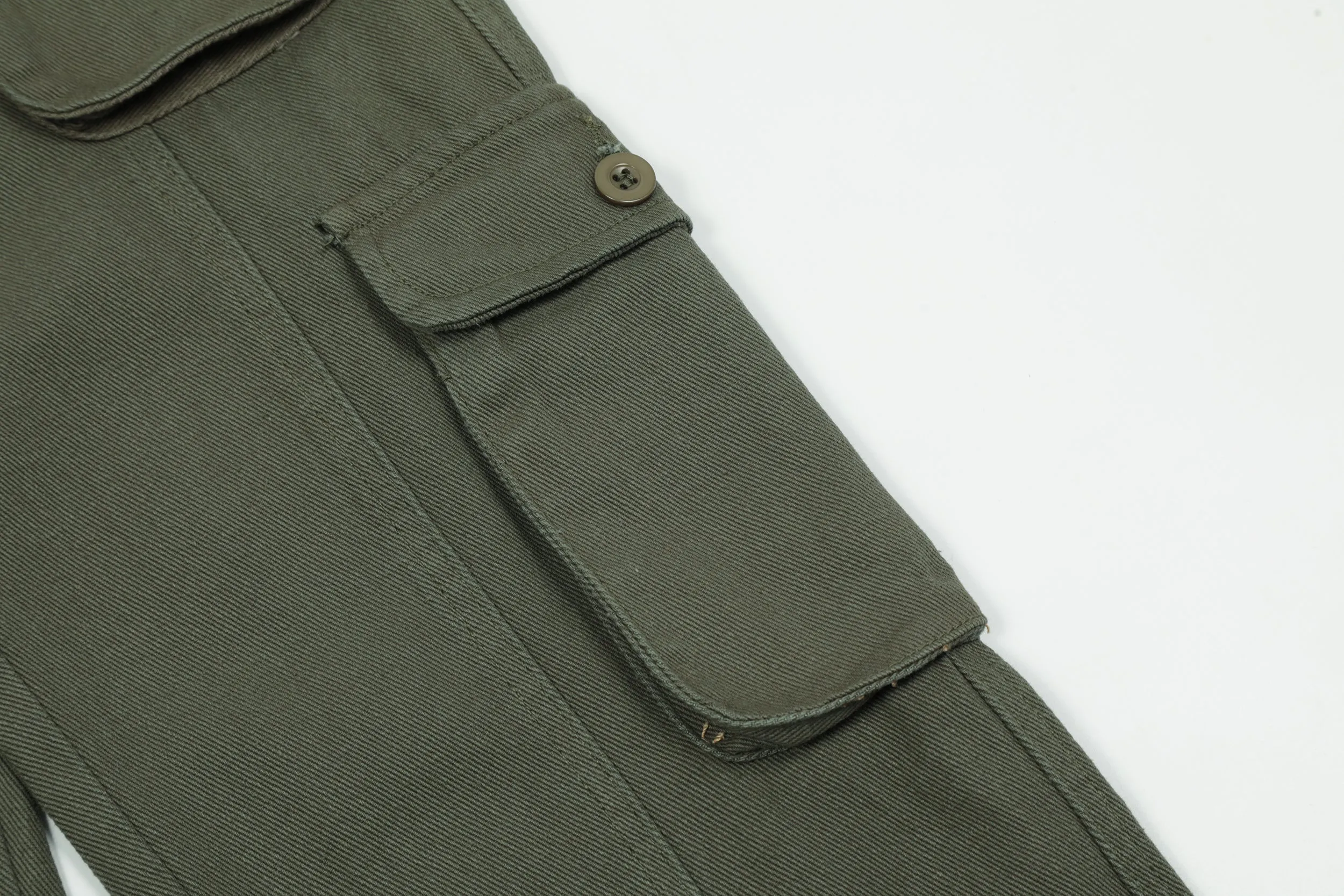 Structured Olive | Tactical Cargo Trousers