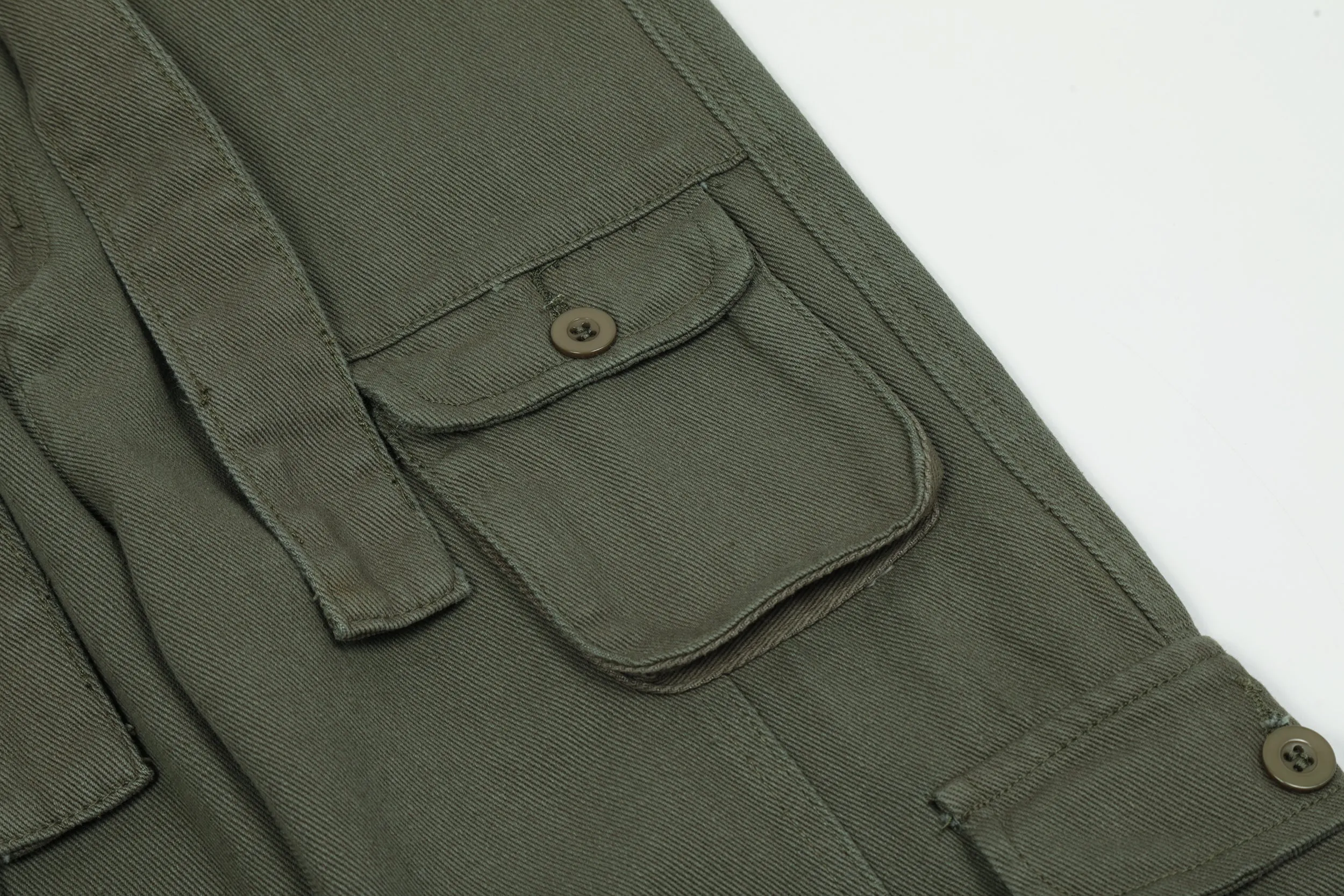 Structured Olive | Tactical Cargo Trousers