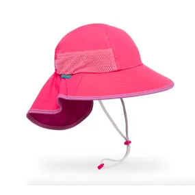 Sunday Afternoons Kids Play Hat Large fits 5-12yrs UPF 50 Rating Hot Pink