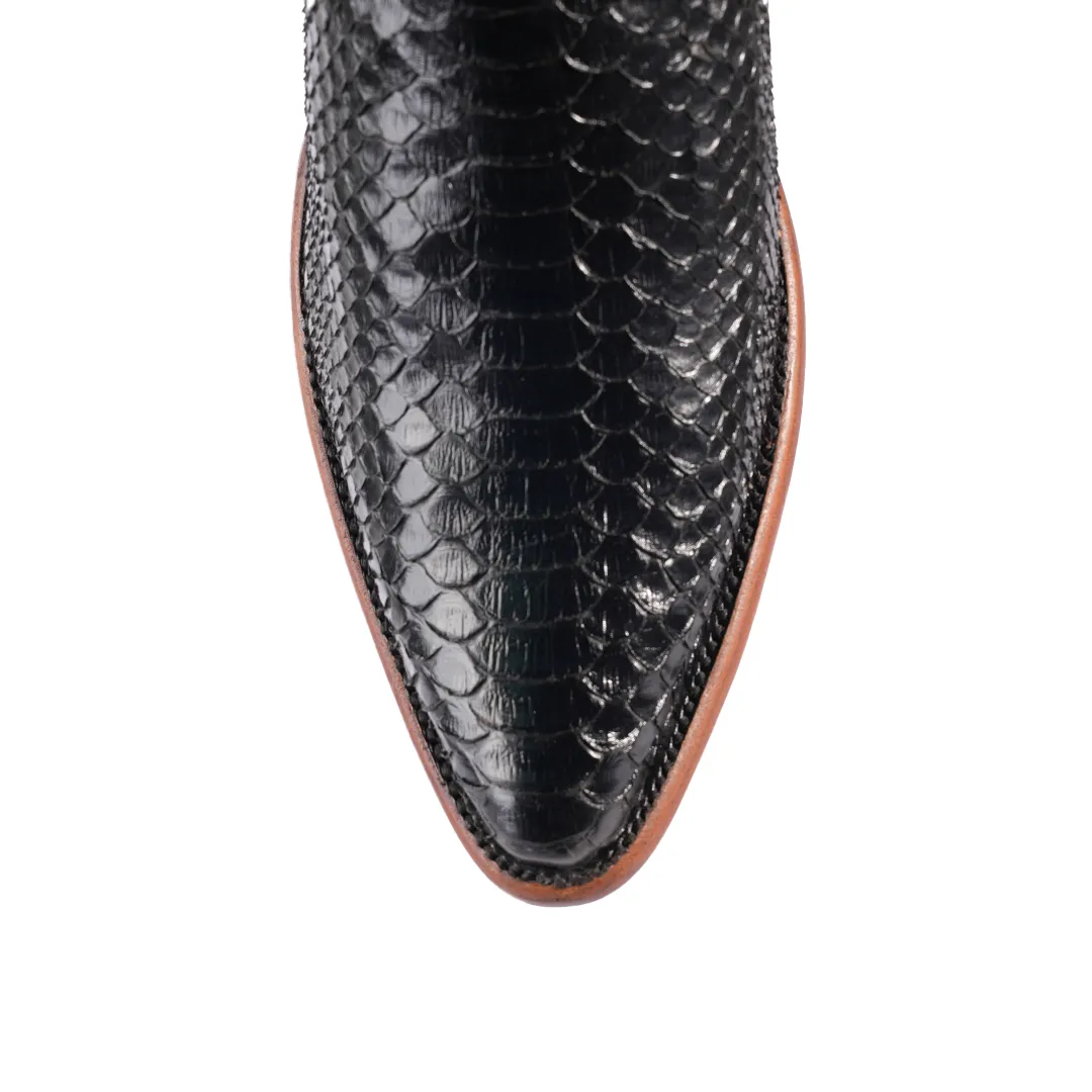 Exotic Black Python Leather Texas Country Boot - PP150, for an optimization solution