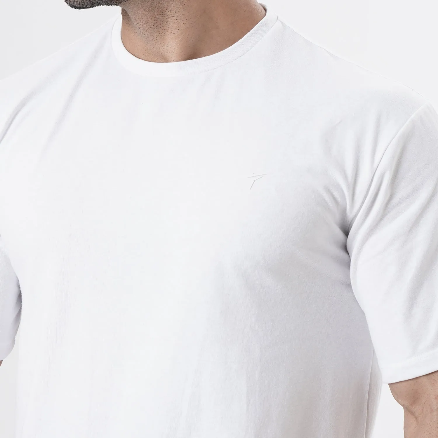 Tf-White Training DEPT Oversize Tee