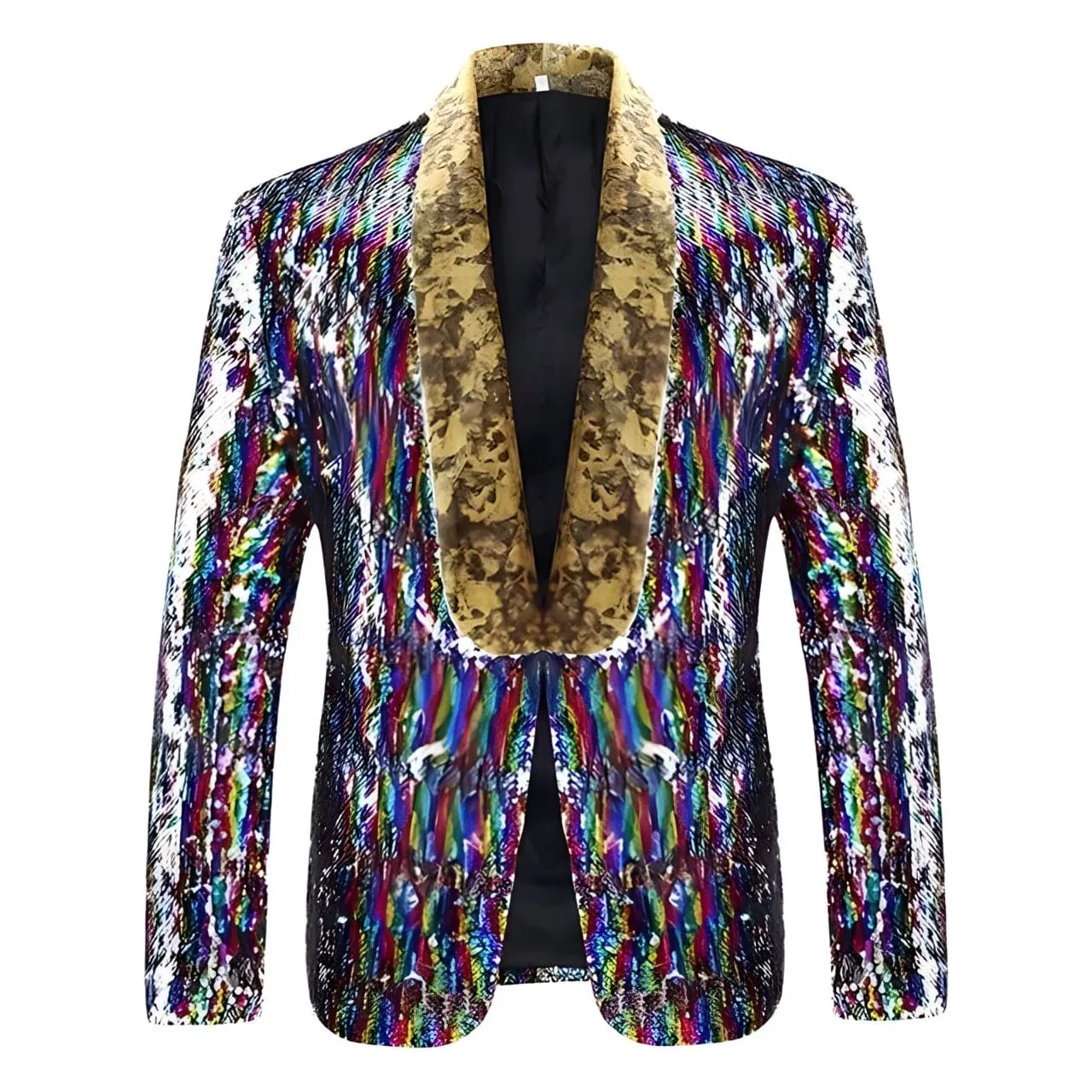 The Jasper Sequin Slim Fit Blazer Suit Jacket