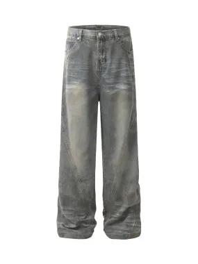 Thesupermade High Street Washed Distressed Jeans - 2191