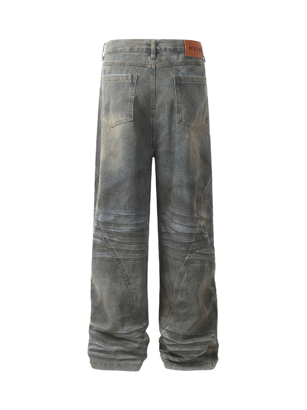 Thesupermade High Street Washed Distressed Jeans - 2191