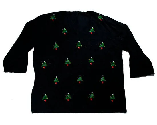 Tree Fan-Large Christmas Sweater